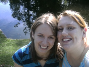 Sarah and me in St James' Park